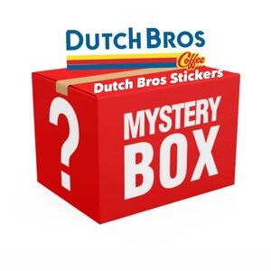 3/$20 Dutch Bros Stickers Mystery Box